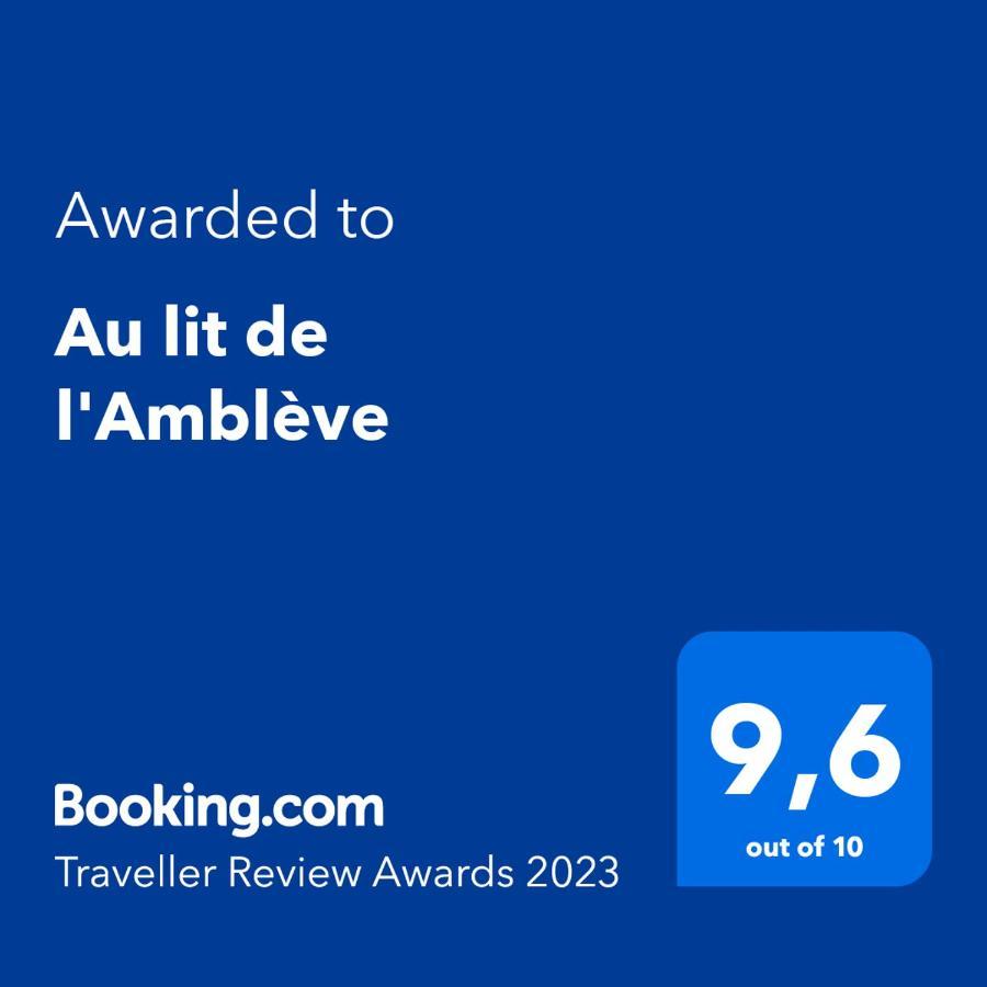 Apartmán Au Lit De L'Ambleve Malmedy Exteriér fotografie